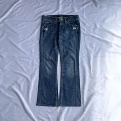 90‘s vintage フレア デニムパンツ y2k アメカジ gal