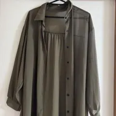シアー ロングシャツのサムネイル