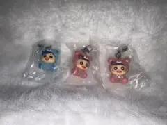 クレヨンしんちゃん めじるしアクセサリー みんなでくまパジャマ