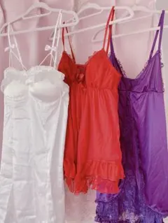 部屋着 ルームウェア レディース ランジェリー M L 3点セット