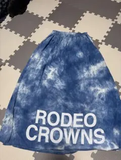 RODEO CROWNS ロングスカートウエストゴム　伸びます。
