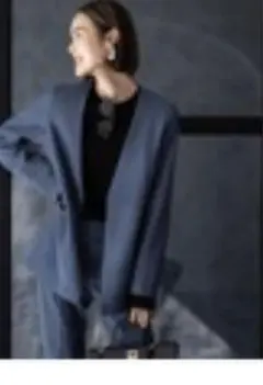 ur's ノーカラージャケット