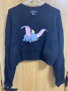 Bershka ダンボプリント クロップドセーター