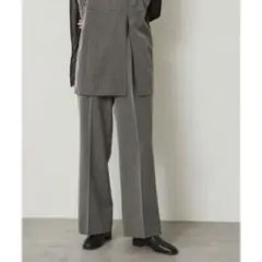 センスオブプレイス センタープレスストレートパンツ