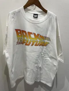 BACK TO THE FUTURE Tシャツ　白　Mサイズ