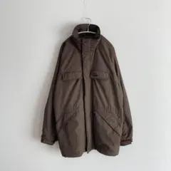 90s ヴィンテージ レトロ 古着 ファーストダウン マウンテンジャケット 茶色のサムネイル