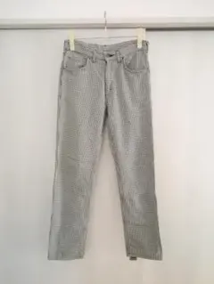 レア!!　Lee　千鳥格子　スリム パンツ　ロック♪　バイカー♪