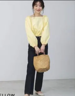 ベースメントオンライン バルーンスリーブ ブラウス