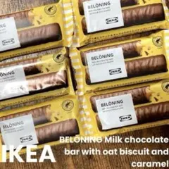IKEA オート麦ビスケット＆キャラメルのミルクチョコレートバー 6袋のサムネイル