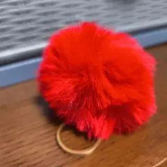 赤色ボンボン。