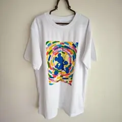 ミッキーマウス カラフルTシャツ M