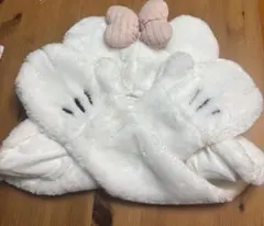 ミニー　ディズニーランド　ディズニーシー　ファンキャップ　マフラーキャップ　白