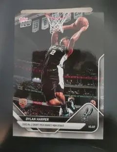 Topps NOW Basketball 2025 ディラン・ハーパー RC