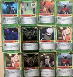 NARUTO ナルトカードゲーム CCG ツナデ ナワキ ダン セット - メルカリ