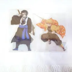 鬼滅の刃　善逸　獪岳　アクスタ　セット