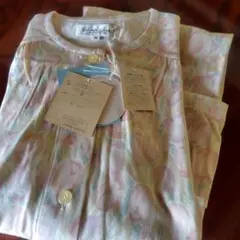 ネグリジェ　レディース　花柄　コットン　パジャマ