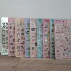 ララキラシール 9種セット コンプリート - メルカリ