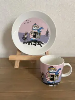 アラビア⭐️ムーミン トゥーティッキー マグカップと皿のセット