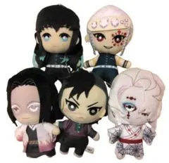 鬼滅の刃 ぬいぐるみ 5体セット｜無一郎・天元・親方様・玄弥・鬼｜ 即購入OK