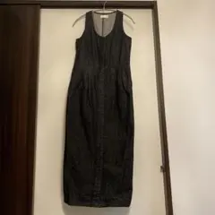 uncrave ノースリーブ デニムワンピース