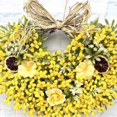 ミモザ♡フラワーリース