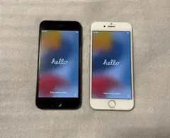 iPhone 7 ブラック シルバー ２台セット