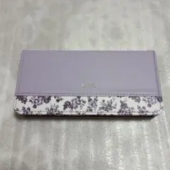 arrowsWe2用 花柄 手帳型 ケース（ラベンダー色）