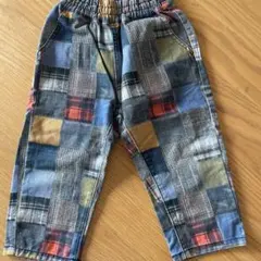 オーシャンアンドグラウンド　パッチワークパンツ　95サイズ