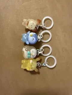 ポケモン　めじるしアクセサリー　ポケピース　4個セット