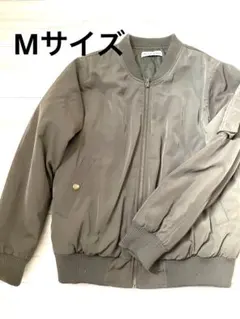 【オリーブグリーン MA-1 ジャケット　ブルゾン　カーキ】