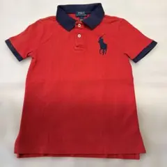 Polo by Ralph Lauren 赤ポロシャツ 7歳