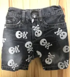 ブーホームズ　ショートパンツ　スカル　サイズ90のサムネイル