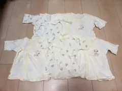 スヌービーベビーコンビ肌着と短肌着5点セット　50cm〜60cm