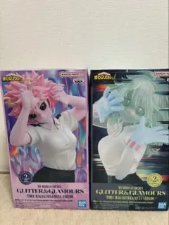 僕のヒーローアカデミア 葉隠透 芦戸三奈 フィギュア 2種セット