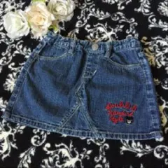 デニムスカート 80 DOUBLE.B 値下げ‼️