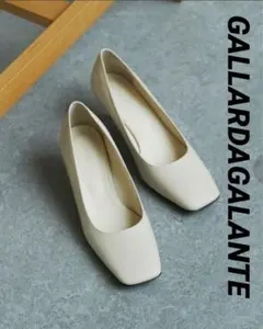 GALLARDAGALANTE 【2.718】スクエアパンプス　30,800円