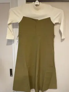 ITEMS URBAN RESEARCH リブドッキング ナイロン ワンピース