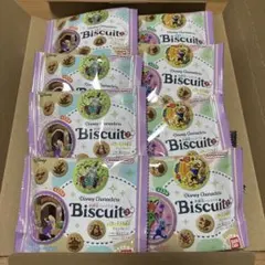 ディズニー　刺繍缶バッジつき　ビスケット　8個セット　ビスケットのみ