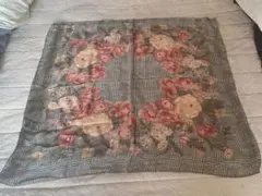 Ralph Lauren 花柄シルクスカーフ