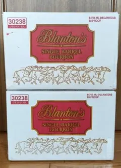 宝酒造 ブラントン シングルバレル レッド 2ケース blanton Ⅱ - メルカリ