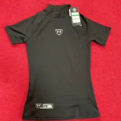 アンダーアーマー アンダーシャツ YLG キッズ ジュニア ブラック 黒