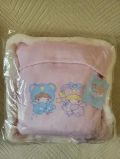 新品 リトルツインスターズ クッションブランケット 星空のエンジェル