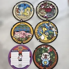 ポケふた うちわ ポケモンローカルActs物産展 4日目限定 4枚セット