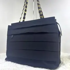 [美品]Salvatore Ferragamo トートバッグ ヴァラチェーン