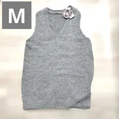 ペーパーヤーンチュニック　中灰　Mサイズ