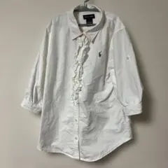 Ralph Lauren ホワイトシャツ 12