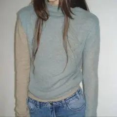 PARTIMENTO WOMEN / Double layer knit