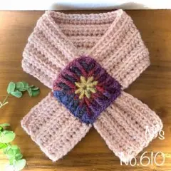 No.610『シブカワモチーフミニマフラー』