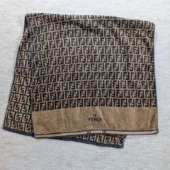 FENDI】90sイタリア製ズッカ柄・総柄シルクスカーフ ブラック系 - メルカリ