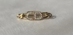Christian Dior ブローチ ロゴ